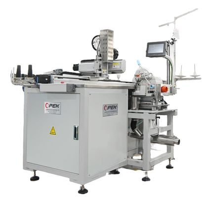 OPEK-300HS αυτόματη μηχανή ραπτικής καπέλων Υπολογιστική λειτουργία Διαμόρφωση επίπεδου κρεβατιού
