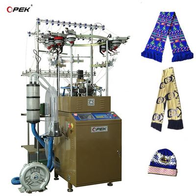 9inch Υπολογισμένη Ακρυλική Γούνα Βαμβάκι Beanie Καπέλο Καπέλο πλέξιμο Μηχανή από Top Opek 365