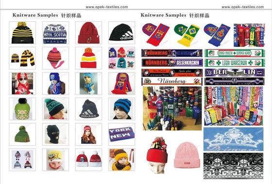 Προηγμένη αυτόματη πλεκτική μηχανή για Opek Fashion Beanie και Football Club Scarf