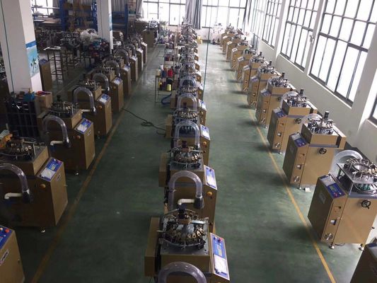 800pcs/ημέρα OPEK αυτόματη Jacquard ποδόσφαιρο ανεμιστήρα μαντήλα κατασκευή μηχανή προηγμένη τεχνολογία