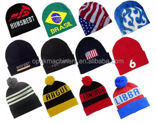 600set/month Knitting Beanie Cap Hat Making Machine με πιστοποιητικό ISO9001 CE