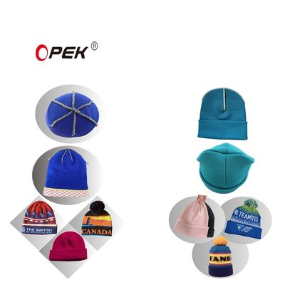 220V 50/60HZ Overlock Stitch Jacquard και Rib πλεγμένο καπέλο Beanie Machine για το νοικοκυριό