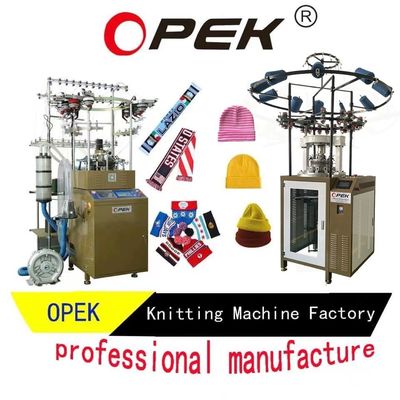 220V 50/60HZ Overlock Stitch Jacquard και Rib πλεγμένο καπέλο Beanie Machine για το νοικοκυριό