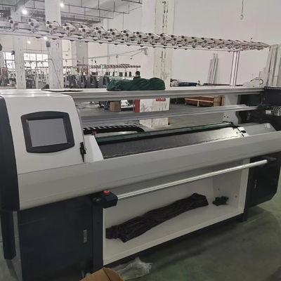 Ταχύτητα 3.5G Διπλό Σύστημα Jacquard πουλόβερ πλέξιμο μηχανή σε 2500 * 850 * 1600mm Μέγεθος