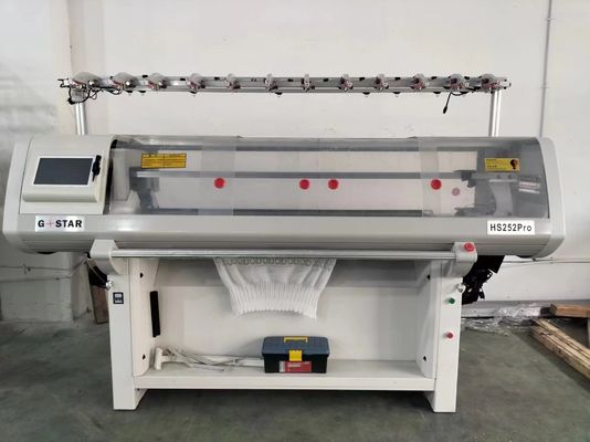 16GG Πλήρως Jacquard Flat Knitting Machine Διπλό Σύστημα 52 ιντσών για υψηλή παραγωγή