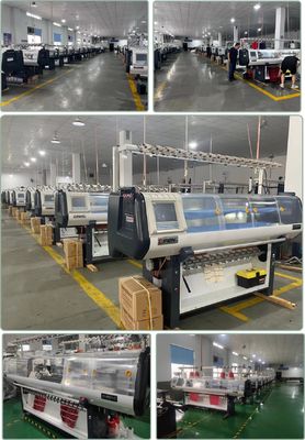 Πλήρως Jacquard Flat Knitting Machine XD52S-1 Μεγαλύτερη παραγωγική ικανότητα για την κατασκευή πουλόβερ