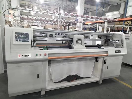 Διπλή μέθοδος πλέξης Jacquard Flat Knitting Machine για ευέλικτες εφαρμογές
