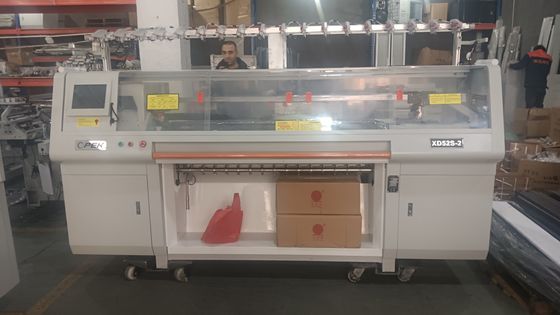 Διπλή μέθοδος πλέξης Jacquard Flat Knitting Machine για ευέλικτες εφαρμογές