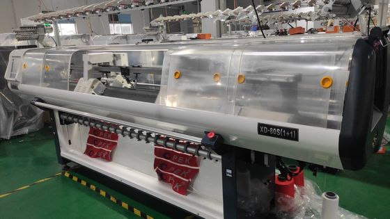 1.6m/S Υπολογιστική μηχανή για την κατασκευή κολάρου με επίπεδο πλέξιμο για μπλουζάκια polo για καταστήματα ένδυσης