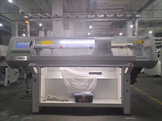 Πλήρως Jacquard Flat Knitting Machine 52 ιντσών 36-100 ιντσών όλα 12G 14G 16G Διπλό Σύστημα