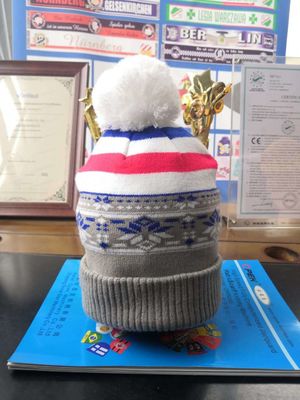 Ηλεκτρονική μηχανή πλέξης καπέλου Jacquard Cap