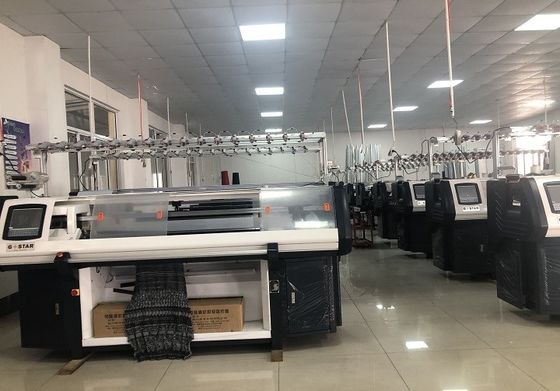 Ταχύτητα Jacquard Tricotomas διπλό περιπολικό κολάρο επίπεδη πλέξιμο μηχανή σε 80inch OPEK