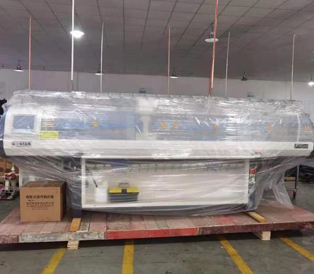 Μηχανή επίπεδης πλέξης με προδιαγραφές 2600*1000*1650mm