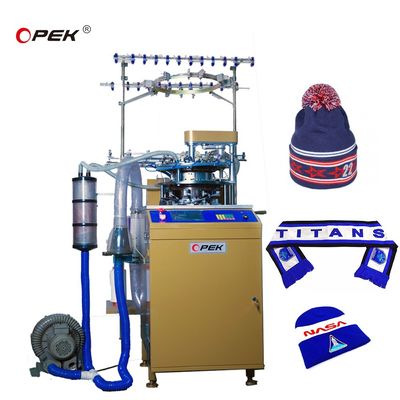 9 ιντσών διάμετρος κύλινδρο OPEK Jacquard Scarf Beanie Cap Hat πλέξιμο μηχανή για το δικό σας