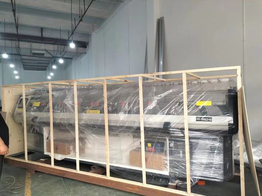 Σπίτι πλέξιμο μηχανή 80 ίντσες για χαμηλό κόστος συντήρησης και διπλό κολάρο μεταφοράς