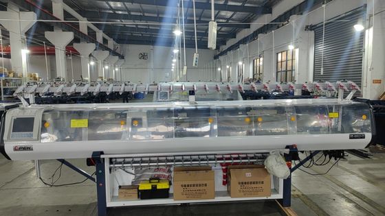Σπίτι πλέξιμο μηχανή 80 ίντσες για χαμηλό κόστος συντήρησης και διπλό κολάρο μεταφοράς