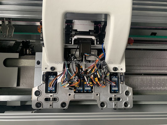 Πλήρως Jacquard Flat Knitting Machine 650 KG Double System 52 ιντσών για την οικιακή παραγωγή