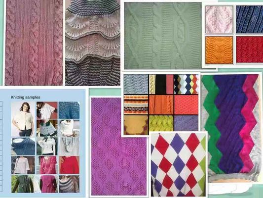10GG Μηχανή πλήρους πλέξης Jacquard για πλήρη ηλεκτρονική κατασκευή πουλόβερ