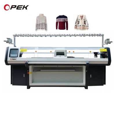 1.5W Πλήρως αυτόματη μηχανή πλέξης jacquard για την κατασκευή πουλόβερ