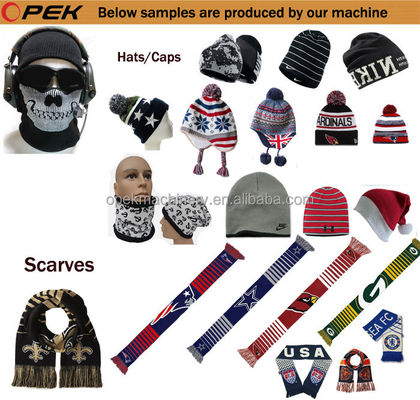 1KW OPEK crochet beanies καπέλο και καπέλο πλέξιμο μηχανή για το όφελος σας
