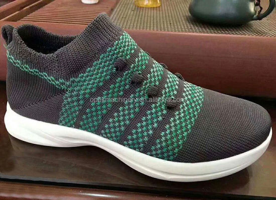 52 ιντσών Σπίτι 3D Flying Weaving Jacquard πλέξιμο μηχανή για την κατασκευή πλεγμένο επάνω παπούτσι