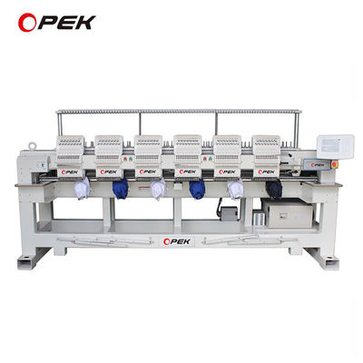 110V-220V Ενσωματωμένο σε 6 κεφαλές Μηχανή Έλεγχου Ηλεκτρονικού Έλεγχου για Μέγιστη Επεξεργασία Περιοχής 400 * 450mm
