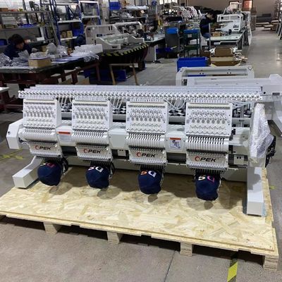 1200 RPM Μέγιστη ταχύτητα Τρία σε ένα μηχανή κέντησης με ιαπωνικό KOBAN περιστρεφόμενο γάντζο