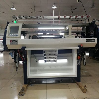 Μηχανή πλέξης υφασμάτων με 2 συστήματα και παραγωγή υφασμάτων 52 ιντσών