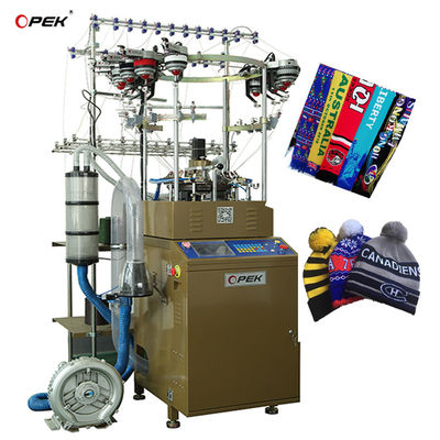 60-120RPM/Min ταχύτητα πλέξιμο επίπεδη πλέξιμο μηχανή για το σχεδιασμό μαντήλες
