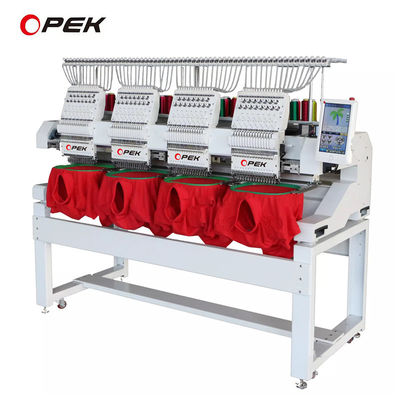 Η μηχανή κεντήματος Opek 3 σε 1 2 κεφαλές 390 KG Η απόλυτη λύση για την πλέξιμο άκρων