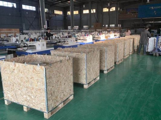 Η μηχανή κεντήματος Opek 3 σε 1 2 κεφαλές 390 KG Η απόλυτη λύση για την πλέξιμο άκρων