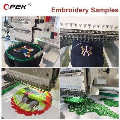 Ηλεκτρονική μηχανή κέντησης T-shirt Cap και Flat Garment OPEK 4 Head Cap Garment