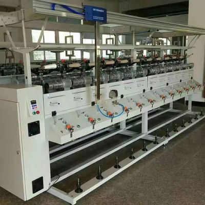 12 κεφαλές Αυτοματοποιημένη μηχανή περιτύλιξης νήματος περιτύλιξη τσενίλης με μέγεθος 0,80*0,80*1,20m