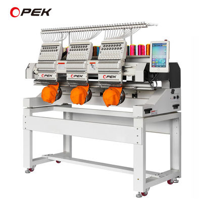 Ενσωματωμένο 110V-220V ηλεκτροδότησης καπάκι μηχανή κεντήματος με πολλαπλές λειτουργίες κεντήματος