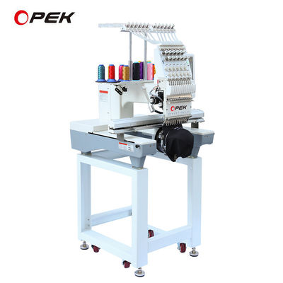 110V-220V OPEK μονόκεφαλο καπέλο μηχανή κεντήματος με οθόνη αφής Dahao 10inch A15