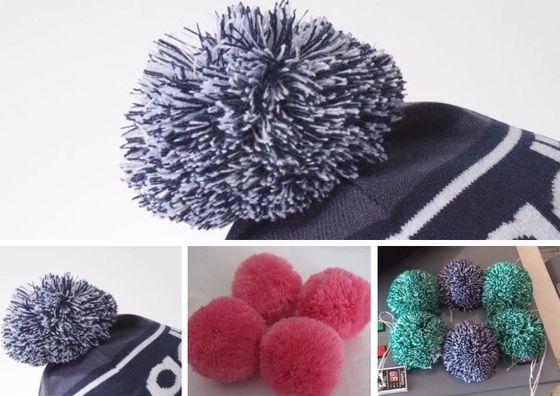 Επαγγελματική μηχανή ραπτικής Pompon Tassel για πλέξιμο πλάτος 1,5-15cm και βάρος 55kg