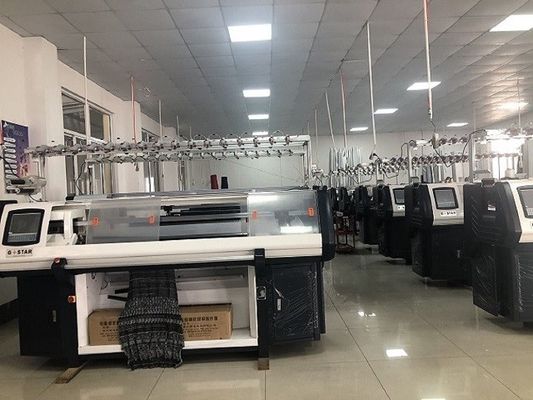 1280 KG Υπολογισμένη πλατή πλεκτική μηχανή για γάντια με τεχνολογία Jacquard